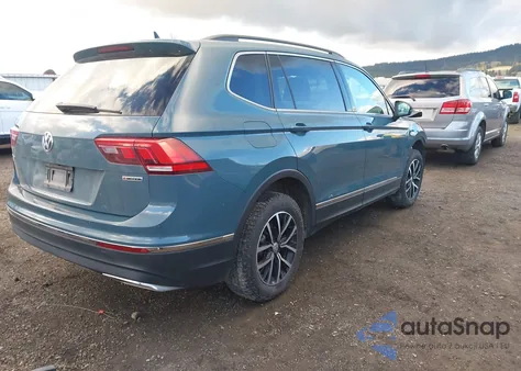 2021 Volkswagen Tiguan 2.0T Se/2.0T Se R-Line Black/2.0T Sel из США, поврежденный, VIN 3VV2B7AX5MM014536